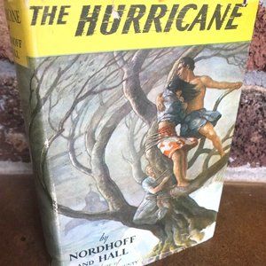 Hardcover Book The Hurricane Charles Nordhoff & James Norman Hall Vintage